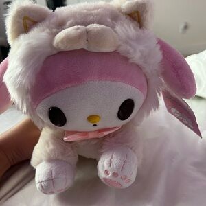 my melody fluffy laying down plush